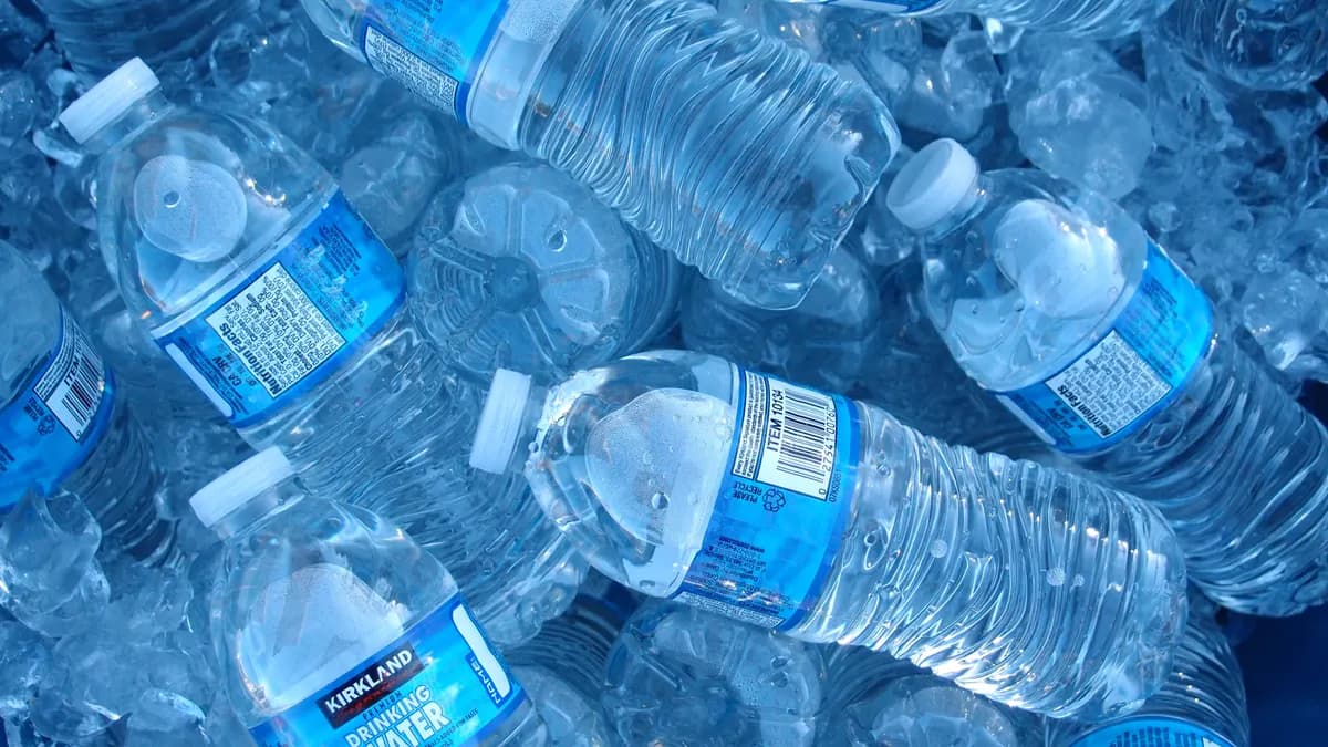 Premium water bottles collection
